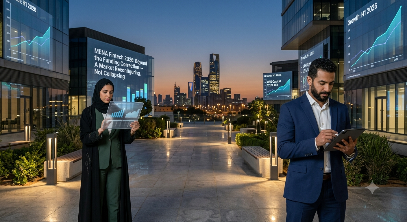 MENA Fintech 2026: Beyond the Funding Correction — A Market Reconfiguring, Not Collapsing